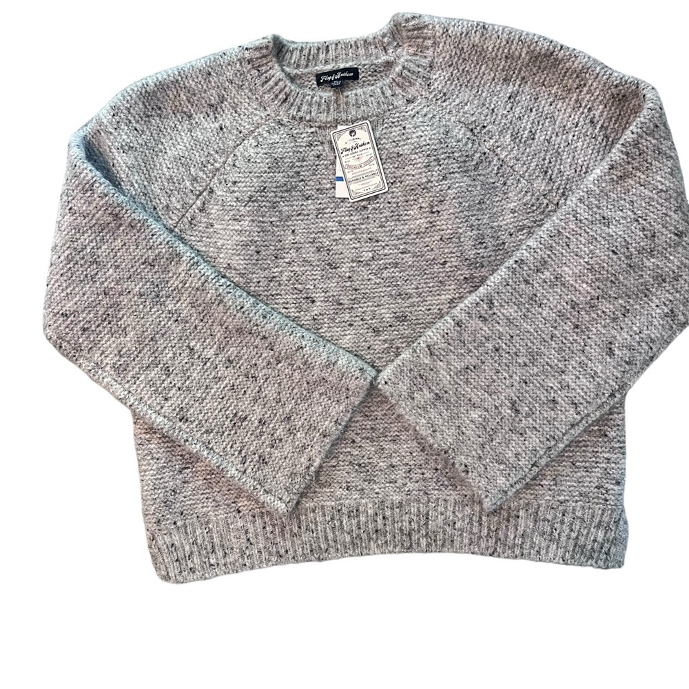 Flag & Anthem cozy wool blend knit sweater, size XL, new with tags